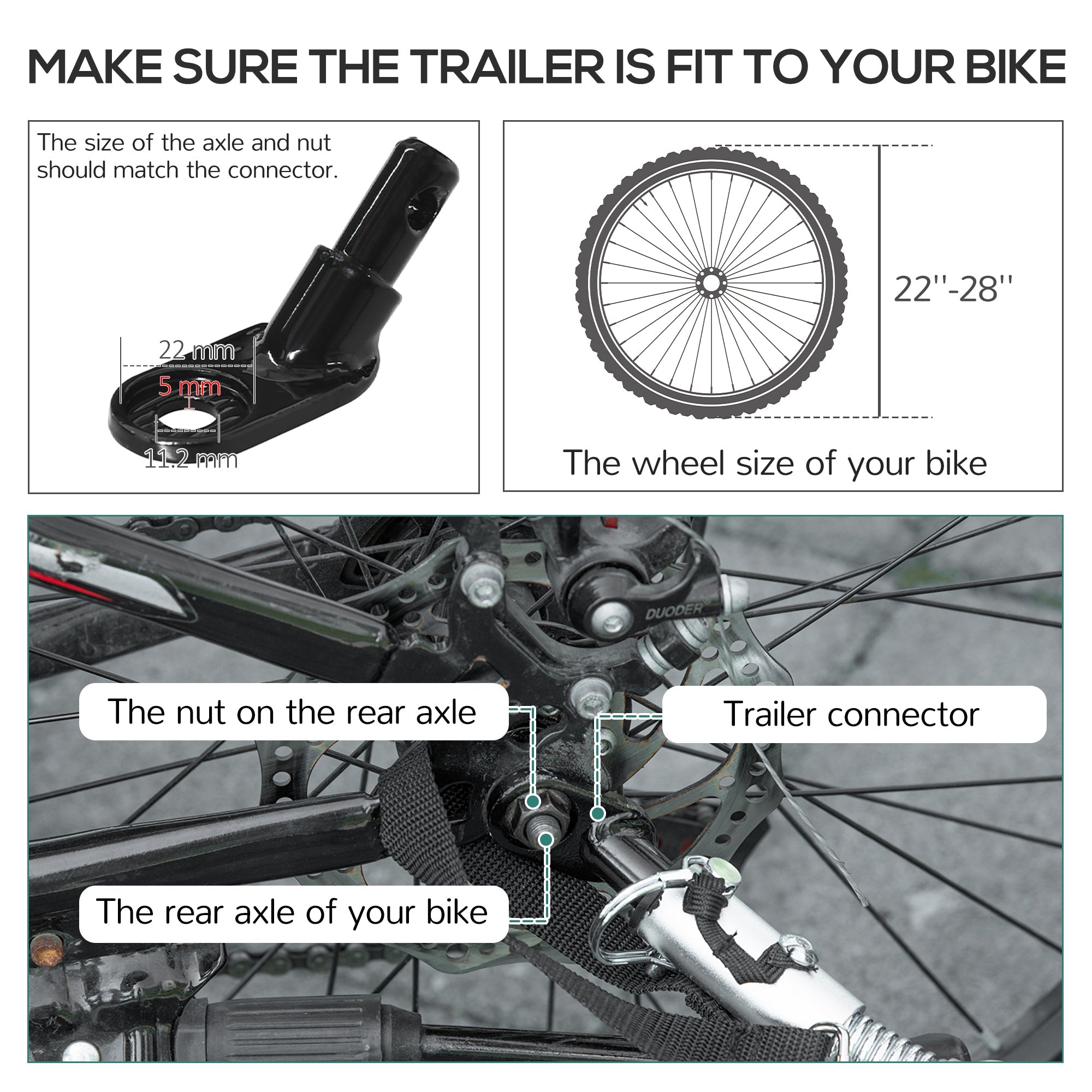 Bike Cargo Trailer – Suspension | Heavy-Duty