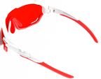 SH+ Sunglasses - RG 5400 White/Red w/Red Lens