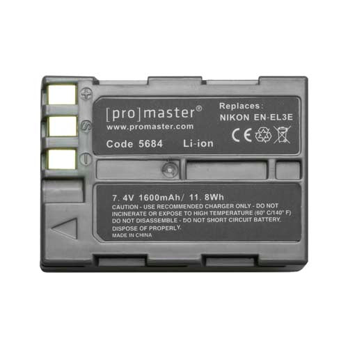 ProMaster Li-ion Battery for Nikon EN-EL3E