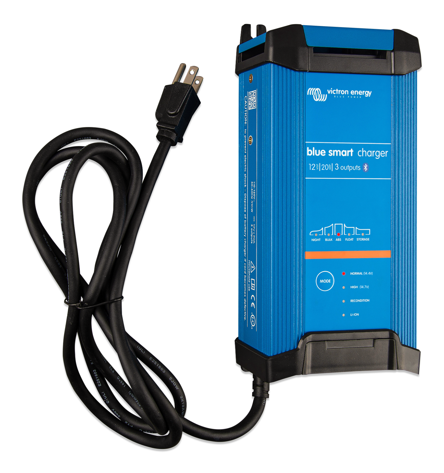 Victron BPC122046102	Blue Smart IP22 Charger 12/20(3) 120V NEMA 5-15