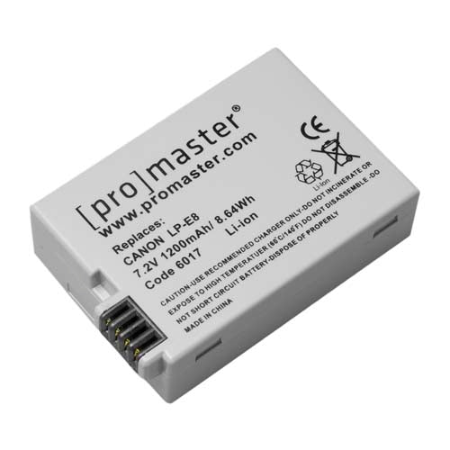 ProMaster Li-ion Battery for Canon LP-E8