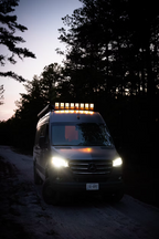 Mercedes Sprinter Roof Rack - Premium Light Bar - 144" High Roof
