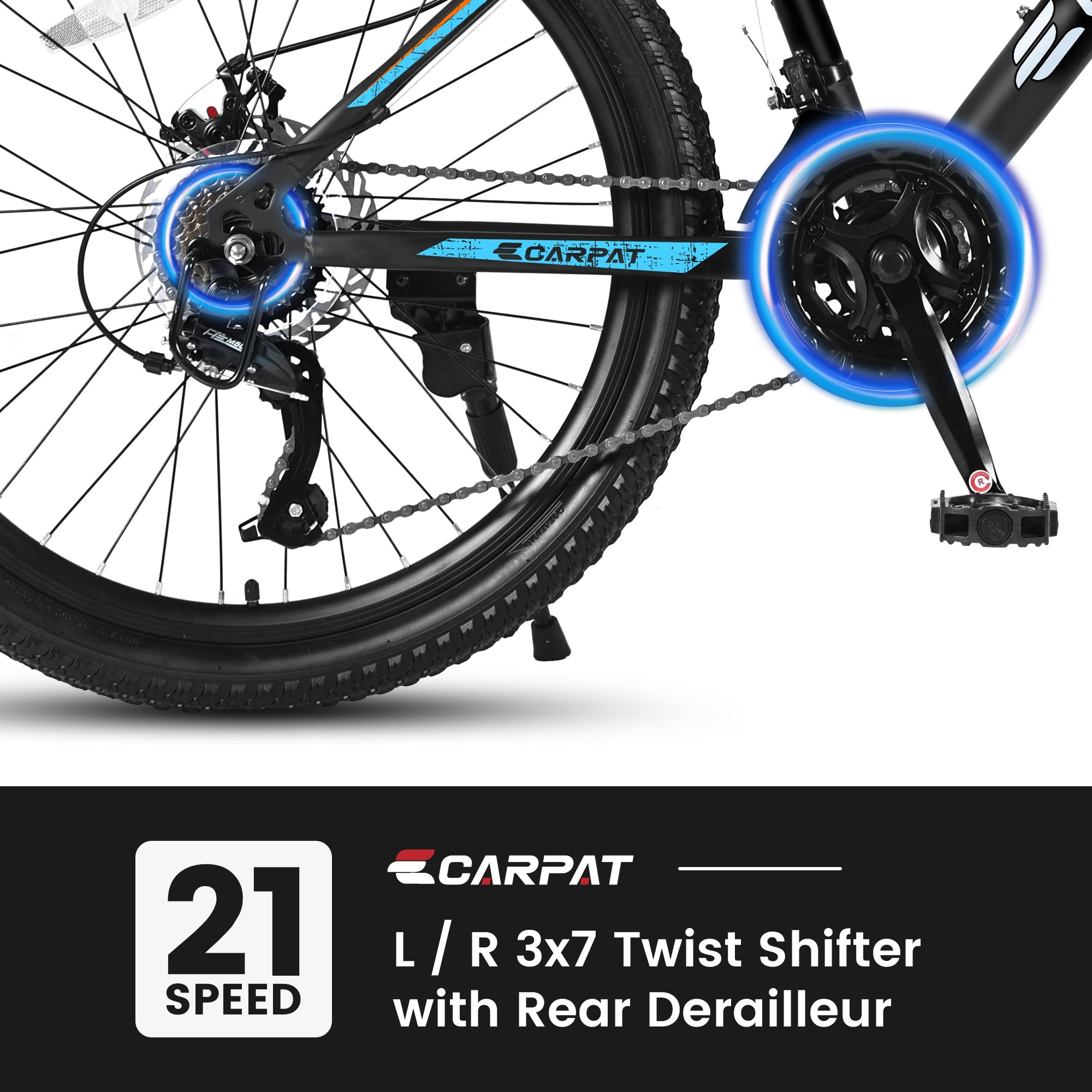 26” TrailLite - Mountain Bike | Front Suspension | 21-Speed