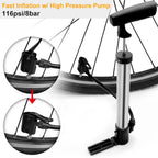 Bike Tire Inflator – Mini Portable Pump