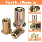 860Pcs Rivet Nut Tool Kit