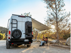 Ford Transit Rear Door Atlas Storage Rack | Passenger Side