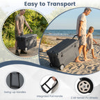 75 Quart Portable Hard Cooler with 6-Day Ice Retention and Wheels