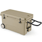 75 Quart Portable Hard Cooler with 6-Day Ice Retention and Wheels