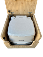 Porta Potti 345/135 Bamboo Toilet Lift top Cabinet Flat Pack Kit
