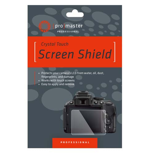 ProMaster Crystal Touch Screen Shield - Fujifilm X100V, X100VI, X-M5, X-T5, X-T4, X-E4, X-H2S