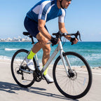 700C Road Bike - Lightweight Aluminum Frame, 16-Speed & Dual Disc Brakes