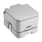 Portable Toilet For Camping with Push-Button Pressurized Flush