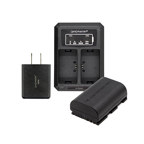 ProMaster Battery & Charger Kit for Canon LP-E6P