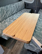 The Elite Bamboo Table 3/4" Thick For Camper Vans and RVs