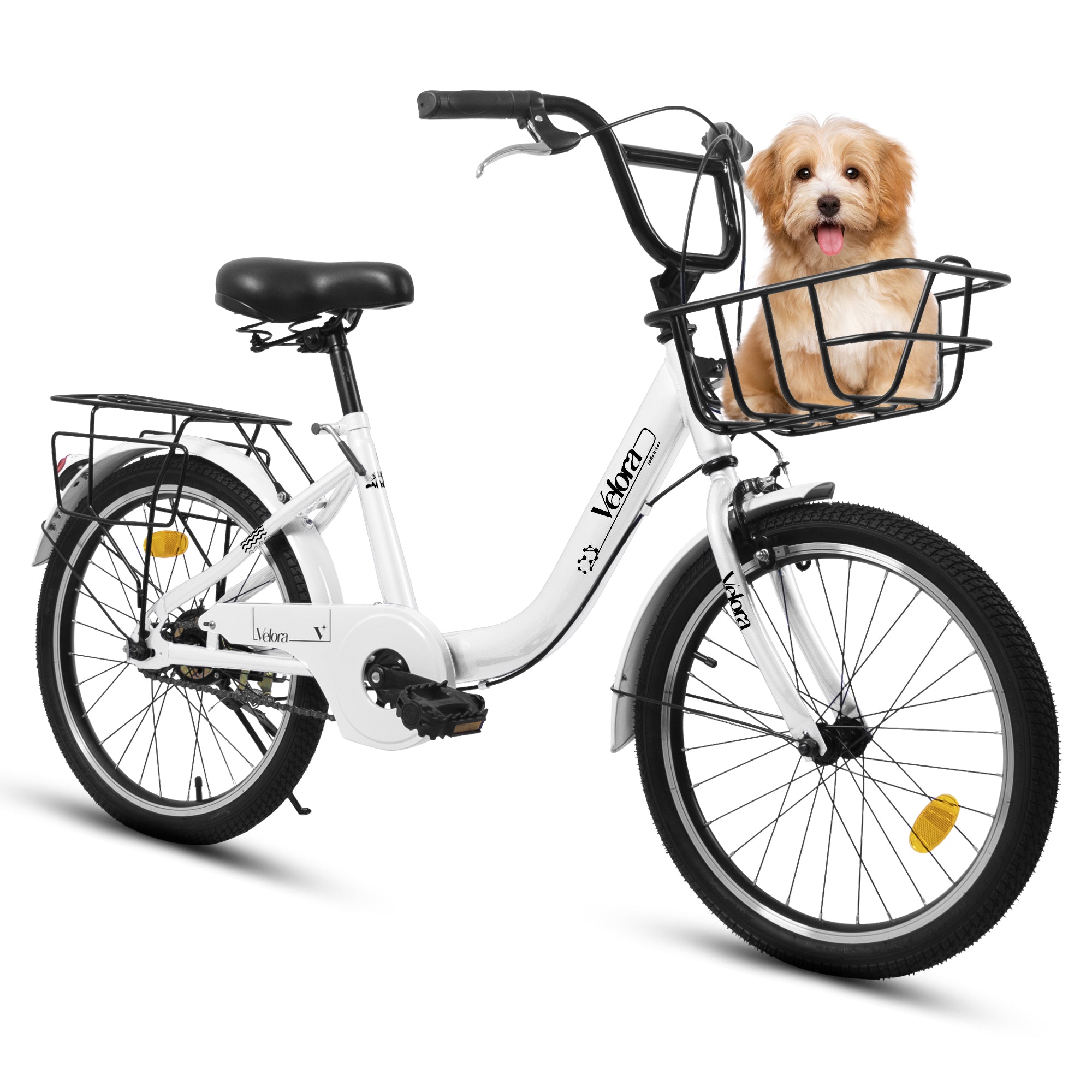 20” Kids Bike – CityCruze | Coaster Brake | Single Speed | White
