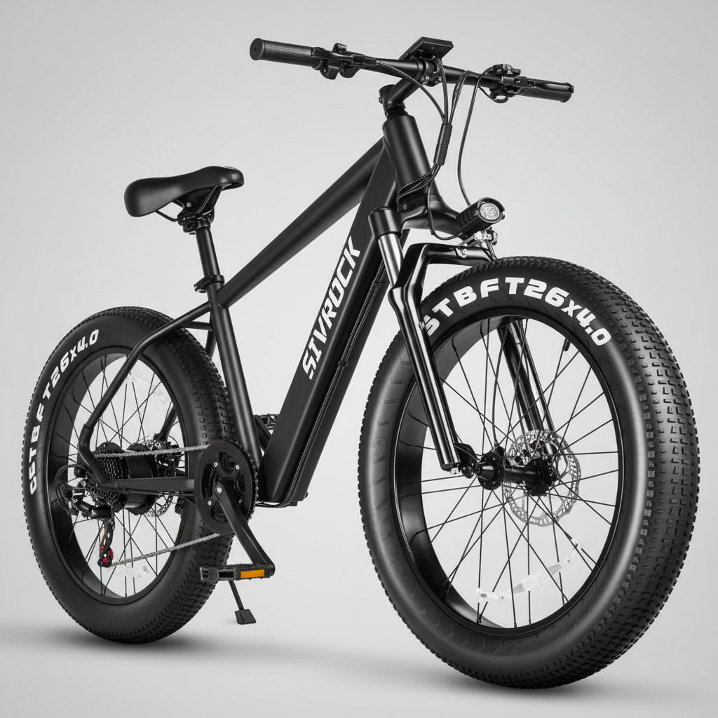 1000W Electric Fat Tire Mountain Bike for Adults – 26” E-Bike with 48V 15Ah Battery, UL Certified