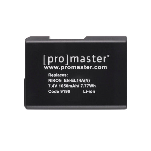 ProMaster Li-ion Battery for Nikon EN-EL14A (N)