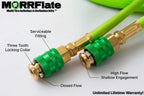 MORRFlate Braided Duo: 2-Tire Hose Kit, 13ft Hoses