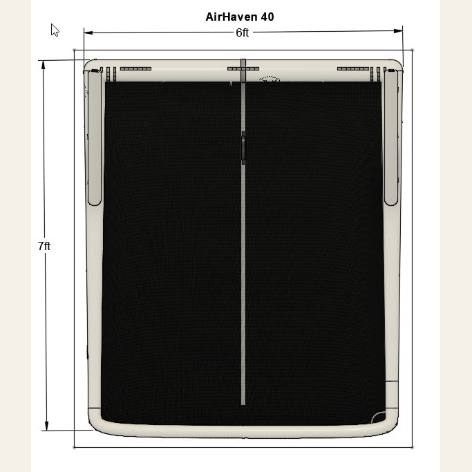 AirHaven 40 — Vehicle Shelter System for trucks and vans