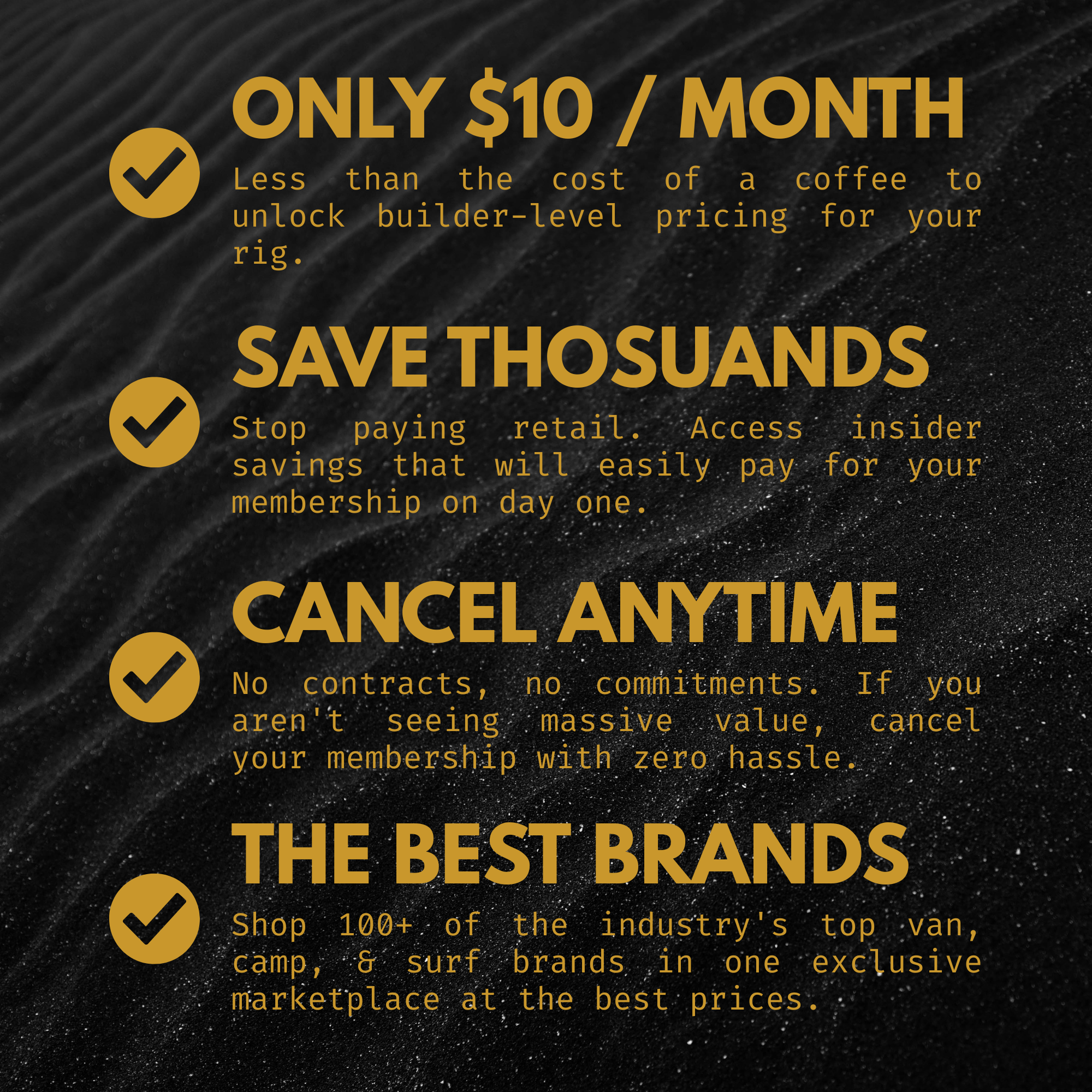 Open Road Membership (Lifetime)