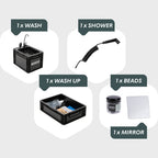 BOXIO WASH MAX + I Camping sink with water filter system