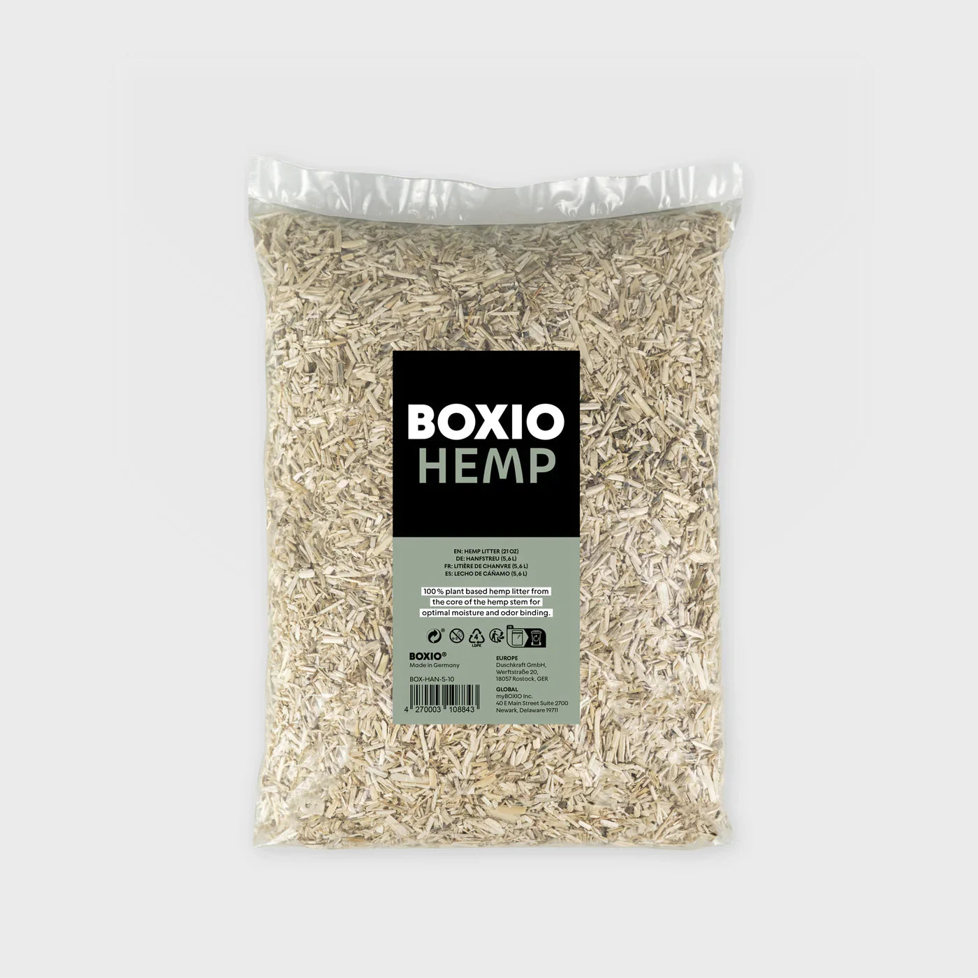 BOXIO - HEMP LITTER 1.5 gallons