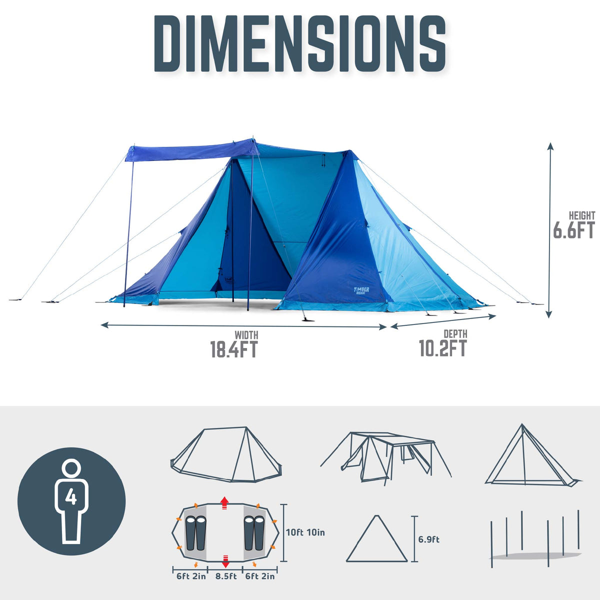 VERSA™ 4P SHELTER