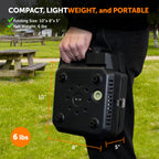 Flame King Portable Propane Campact Cooker™