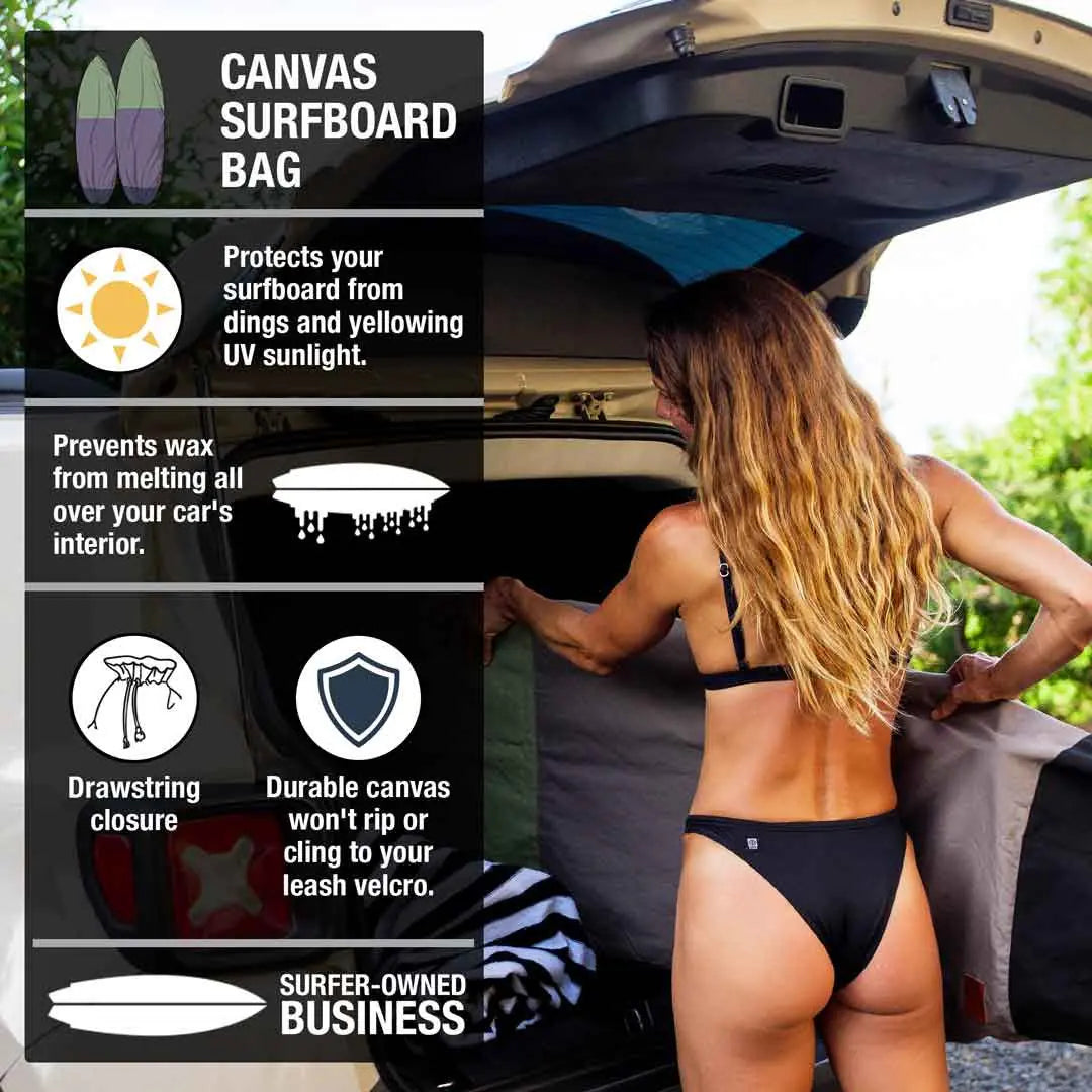 Canvas Surfboard Bag