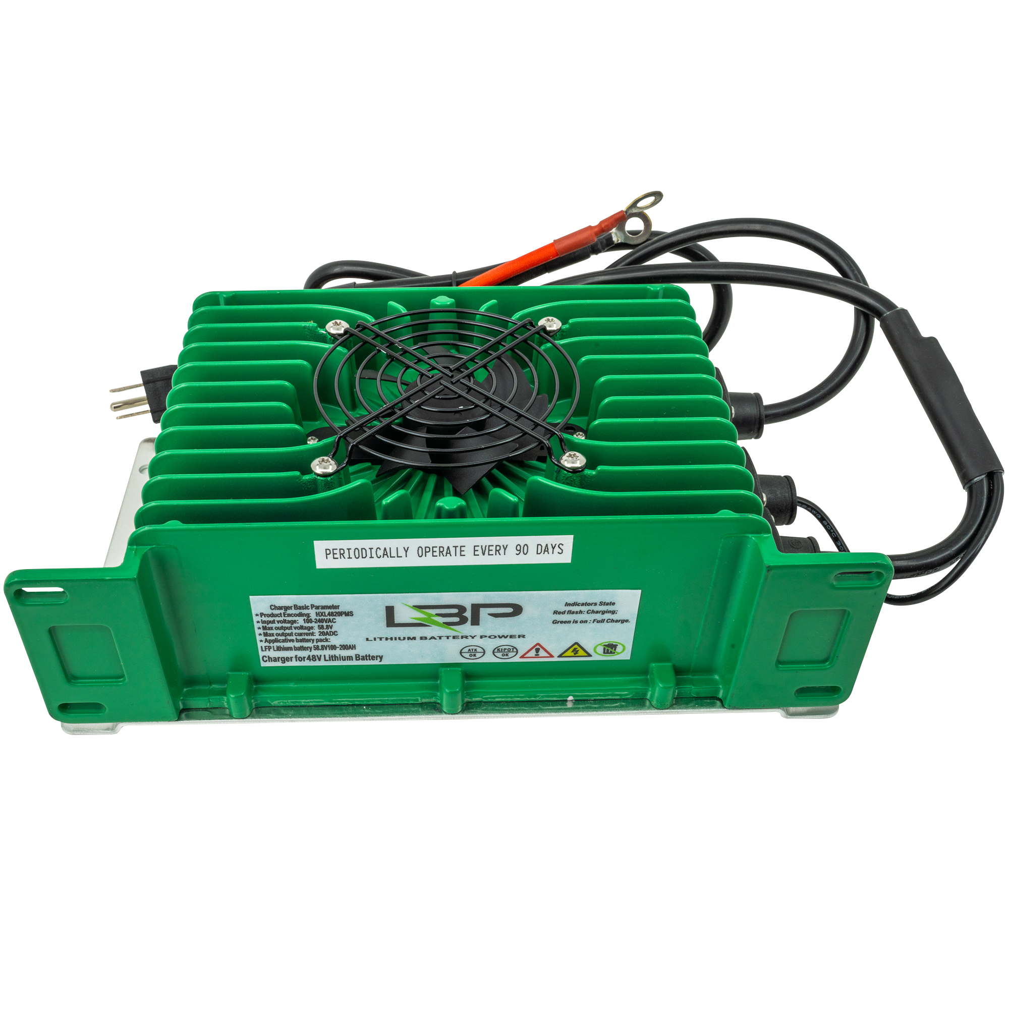 LBP 48V 20Ah IP65 Lithium Battery Charger