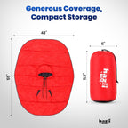 Wearable Poncho Blanket | Hooded Windproof Stadium Blanket | Camping & Outdoor for Men & Women
