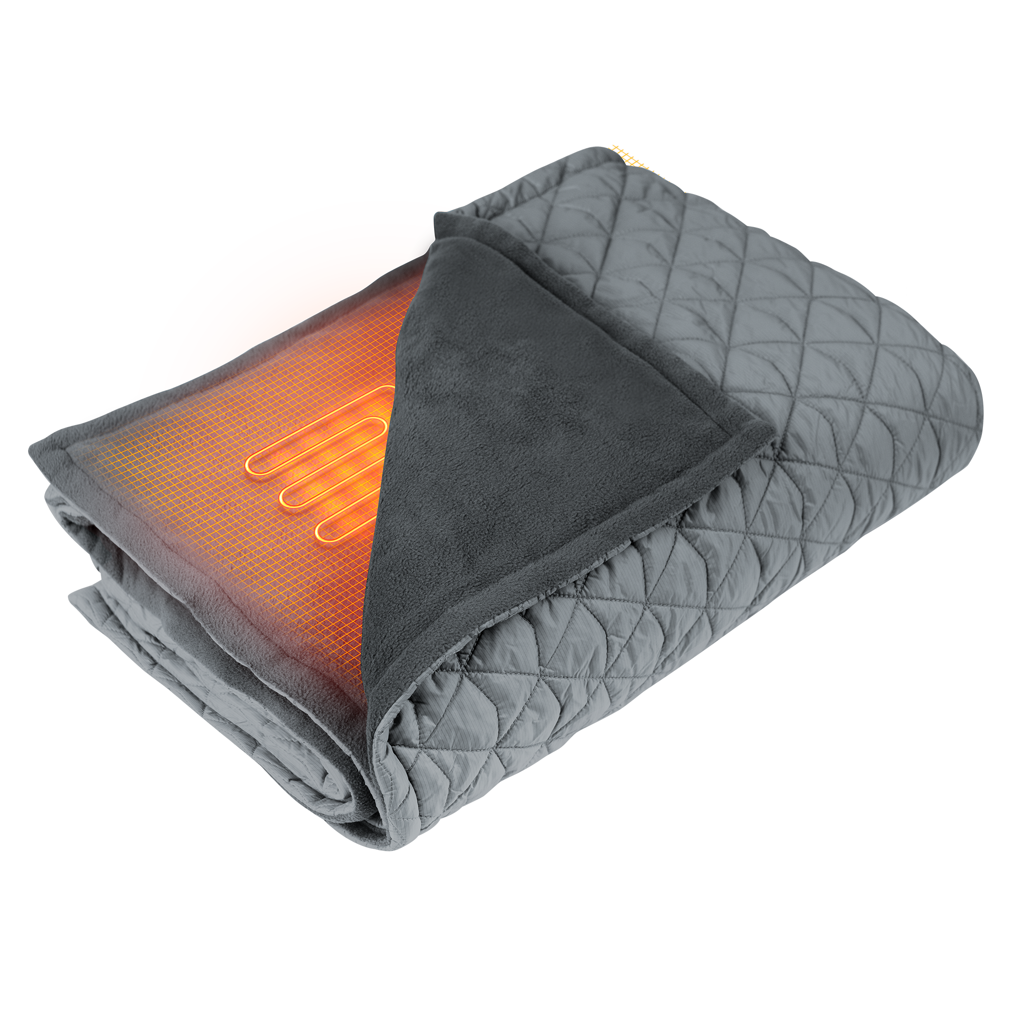 Cove Heated Portable Blanket - with Dual Control