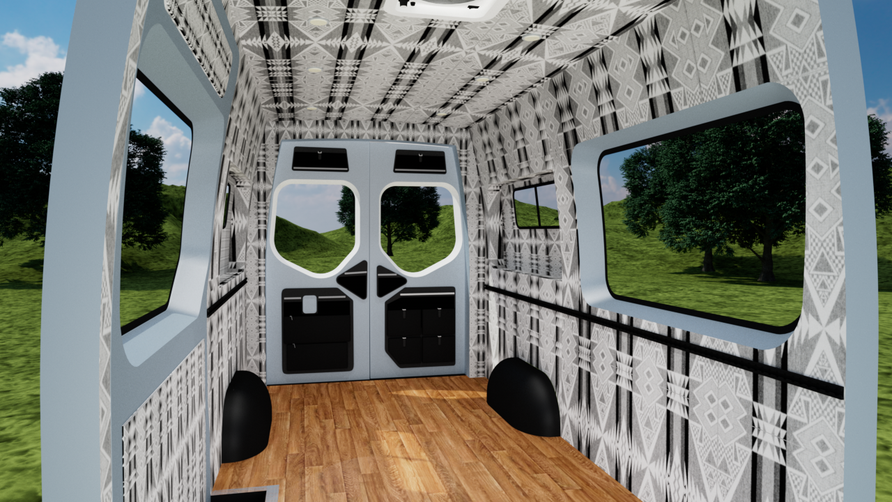 Mercedes Sprinter 170" High Roof Interior Panel Kit