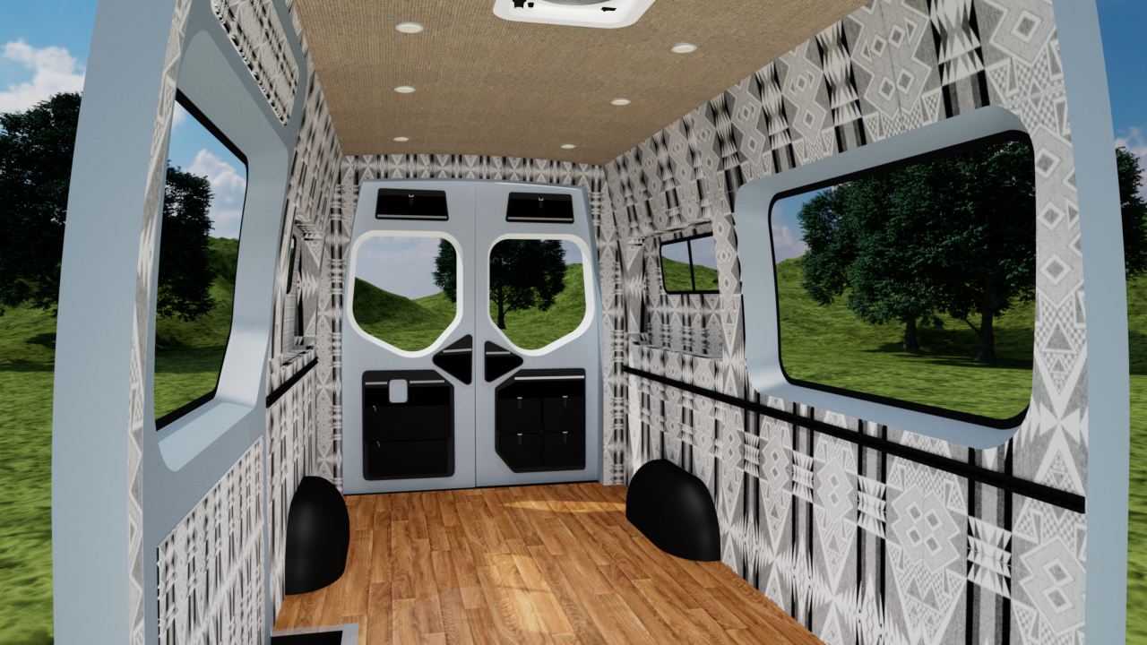 Mercedes Sprinter 144" High Roof Interior Panel Kit