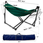 Uniki Canvas Hammock with Stand