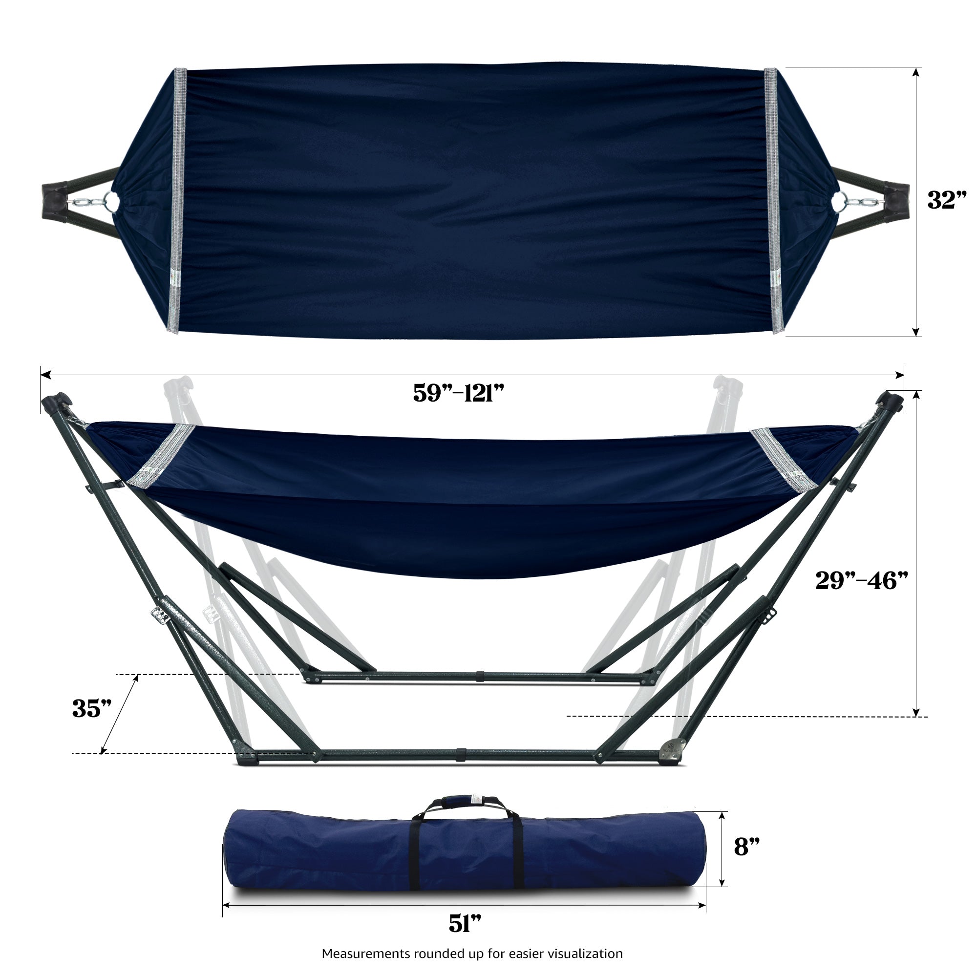 Universal Canvas Hammock Medium Size