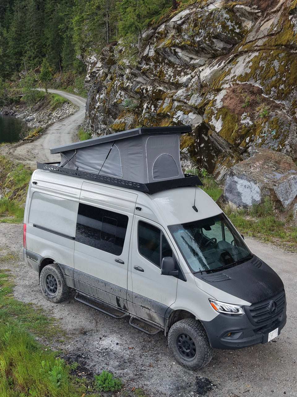 Sprinter Carbon Fiber Roof-Top Tent System