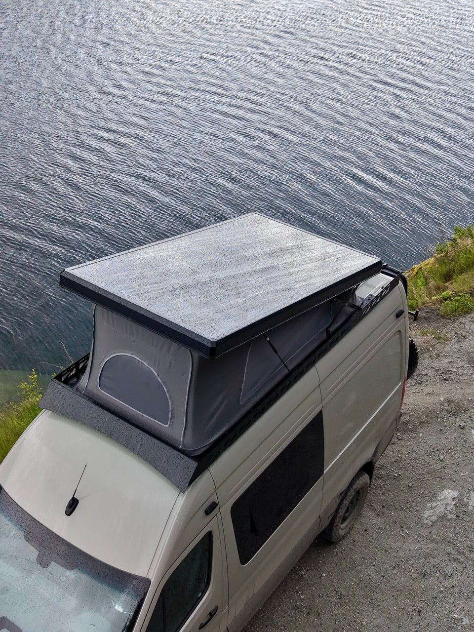 Sprinter Carbon Fiber Roof-Top Tent System