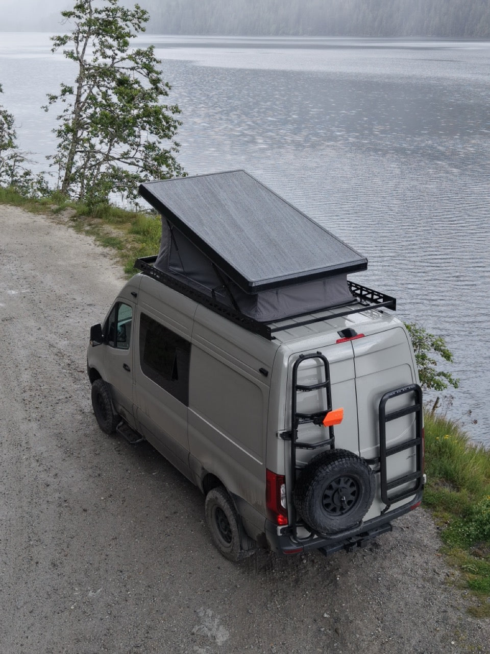 Sprinter Carbon Fiber Roof-Top Tent System