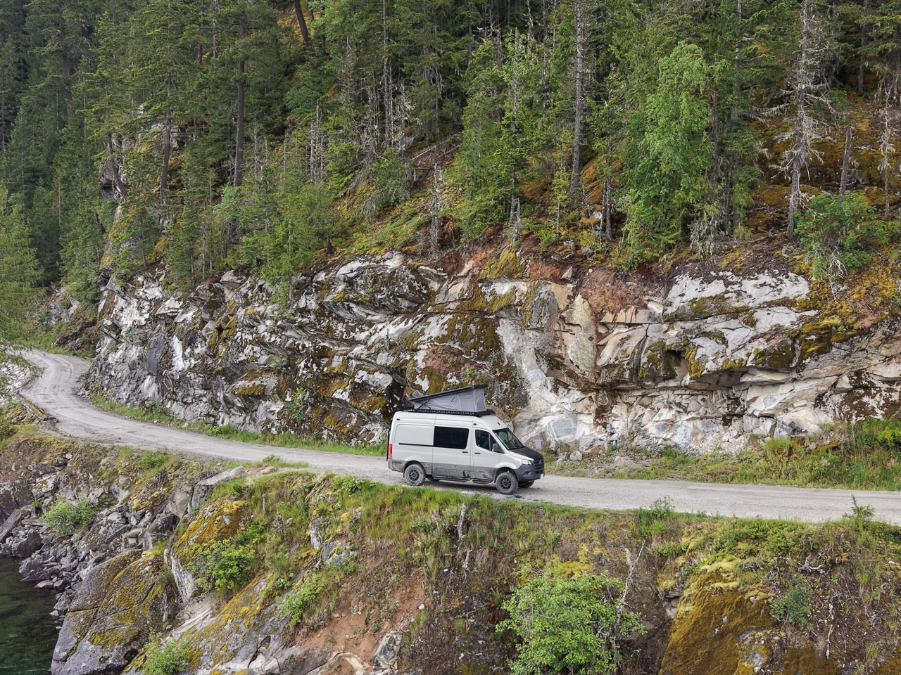 Sprinter Carbon Fiber Roof-Top Tent System