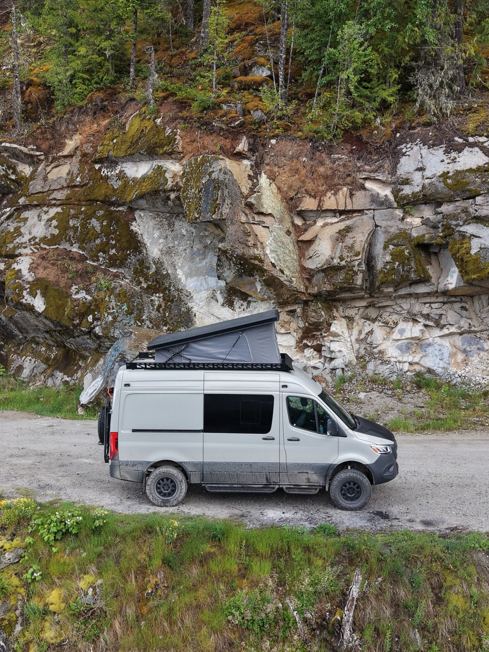 Sprinter Carbon Fiber Roof-Top Tent System