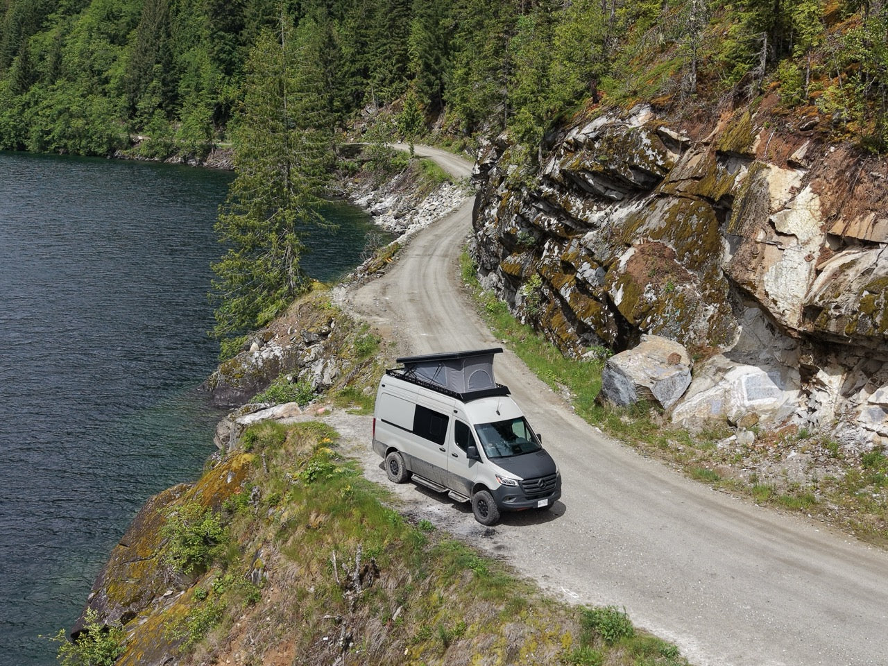 Sprinter Carbon Fiber Roof-Top Tent System