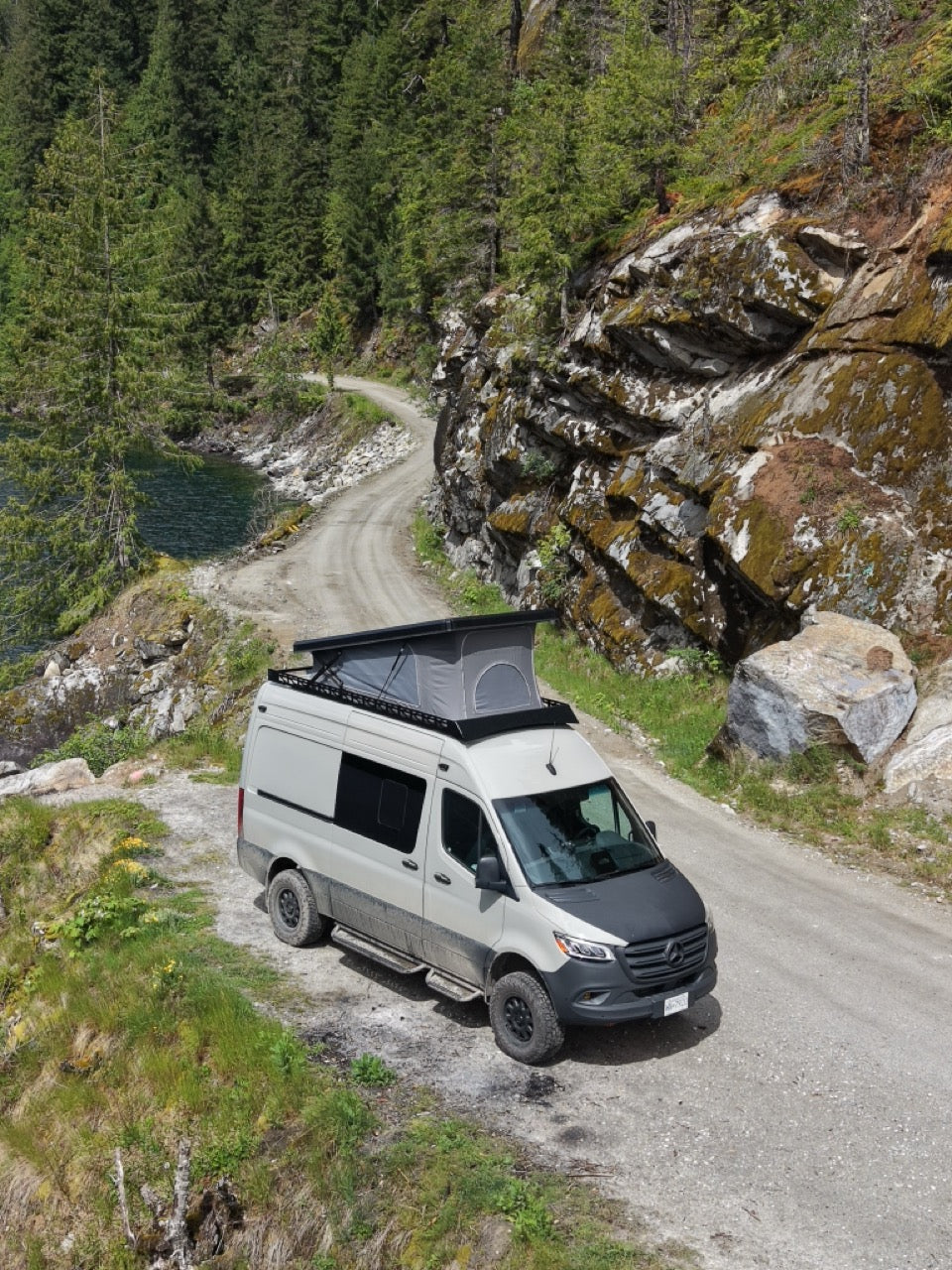 Sprinter Carbon Fiber Roof-Top Tent System