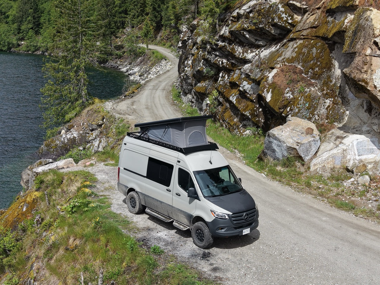 Sprinter Carbon Fiber Roof-Top Tent System