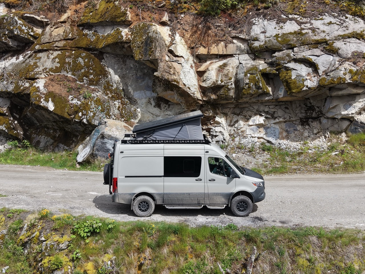 Sprinter Carbon Fiber Roof-Top Tent System