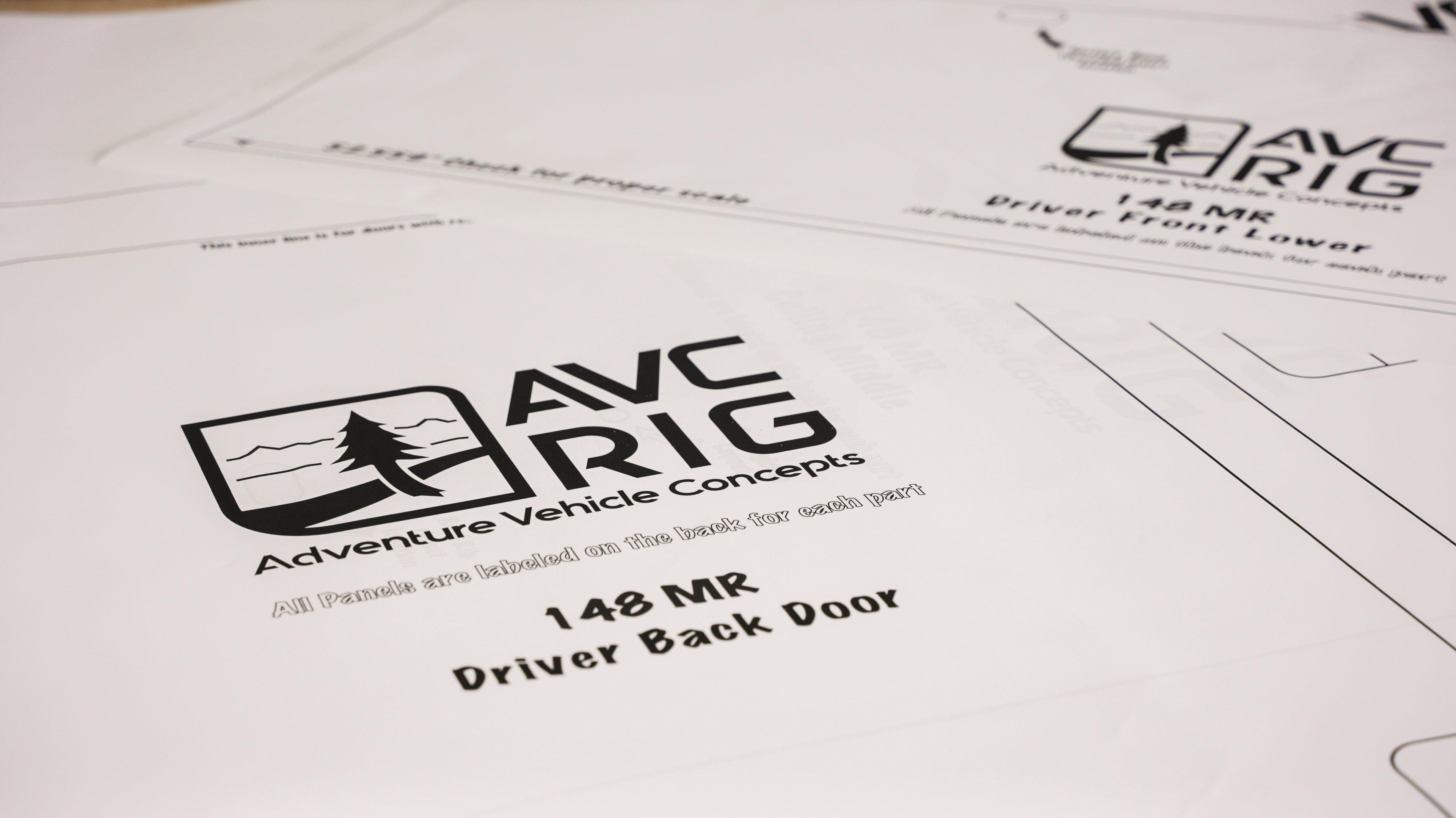 Transit Paper Patterns: Walls and Ceiling