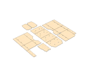 Transit 148 EXT Wood Wall Kit