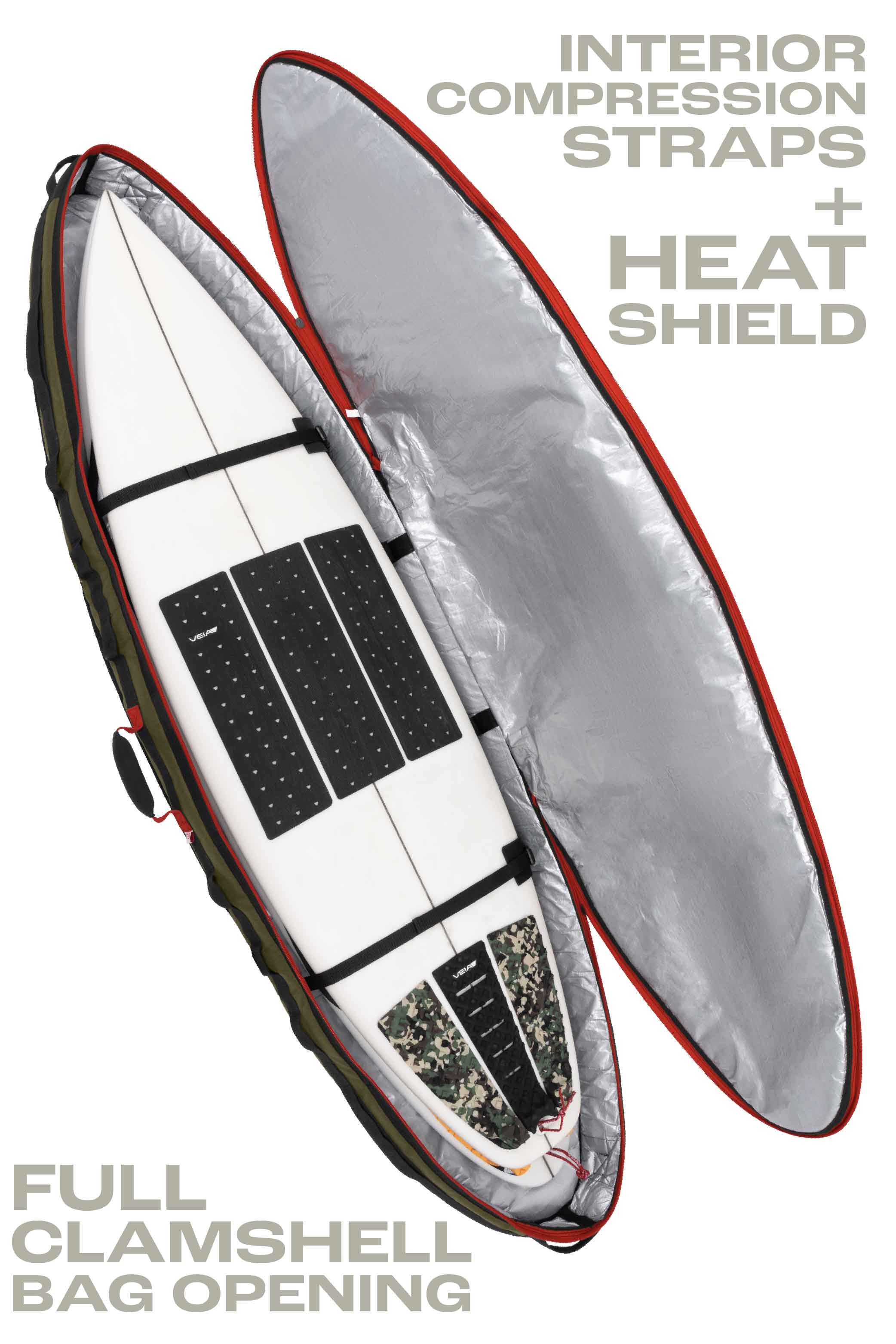 Explorer 2 Shortboard Travel Bag - Squadron