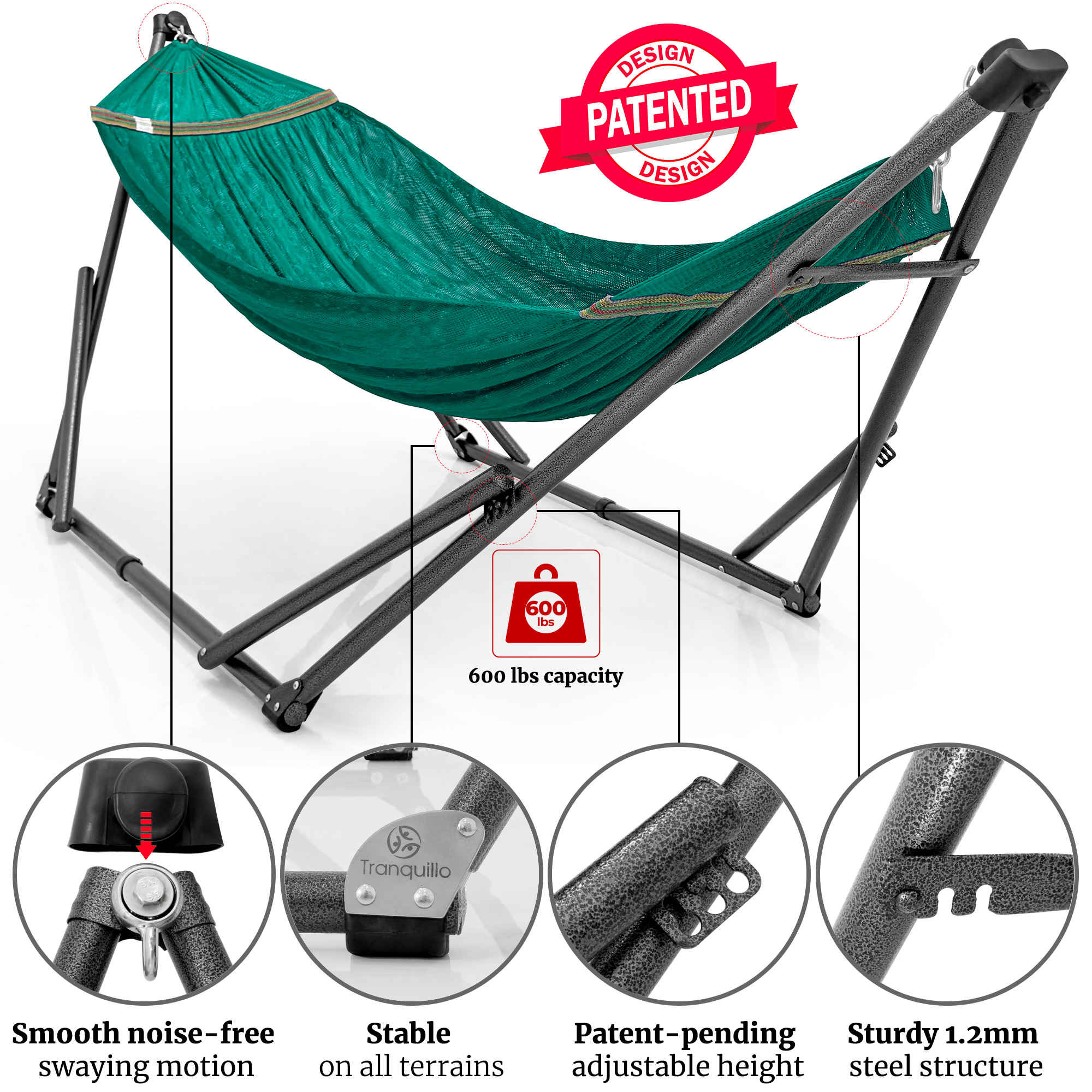 Comfort Set Original Hammock Stand