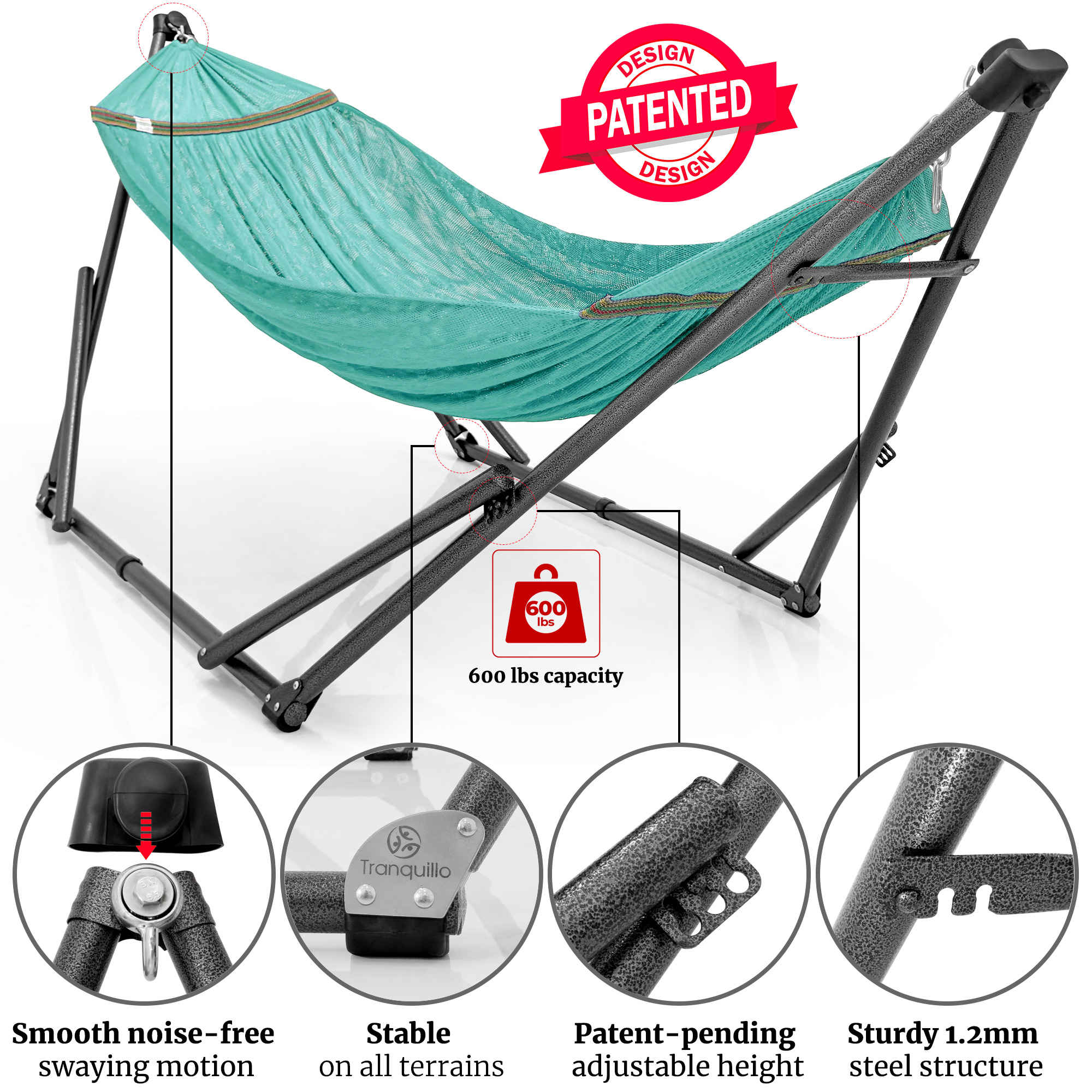 Comfort Set Original Hammock Stand